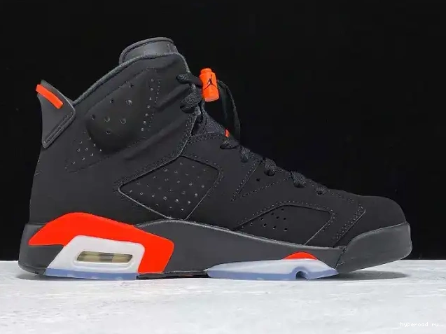 Retro OG 6 Black Jordan Infrared Air 384664-060 0503